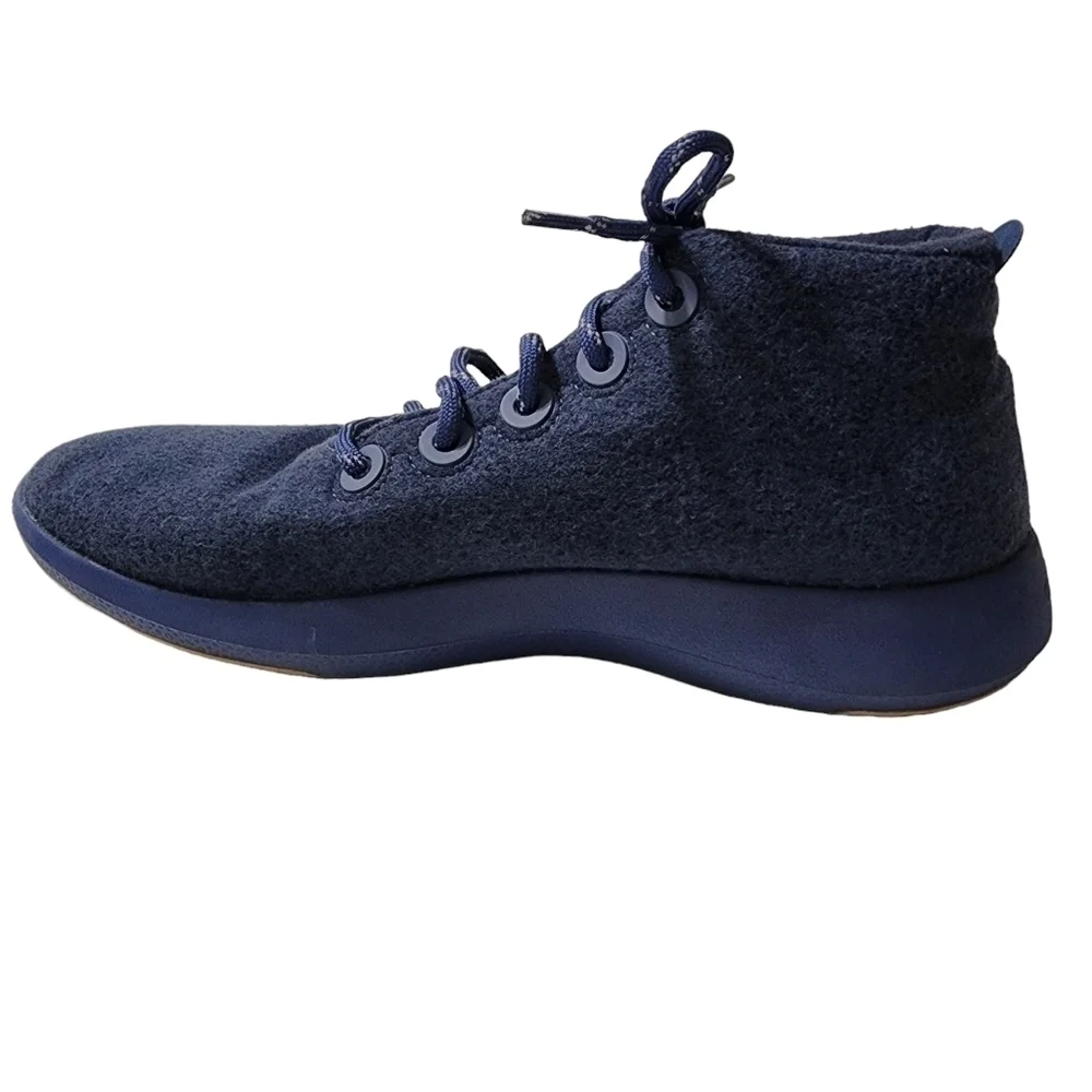 ALLBIRDS Men's Wool Runner-up Mizzle Sneakers in Hazy Indigo Size 13